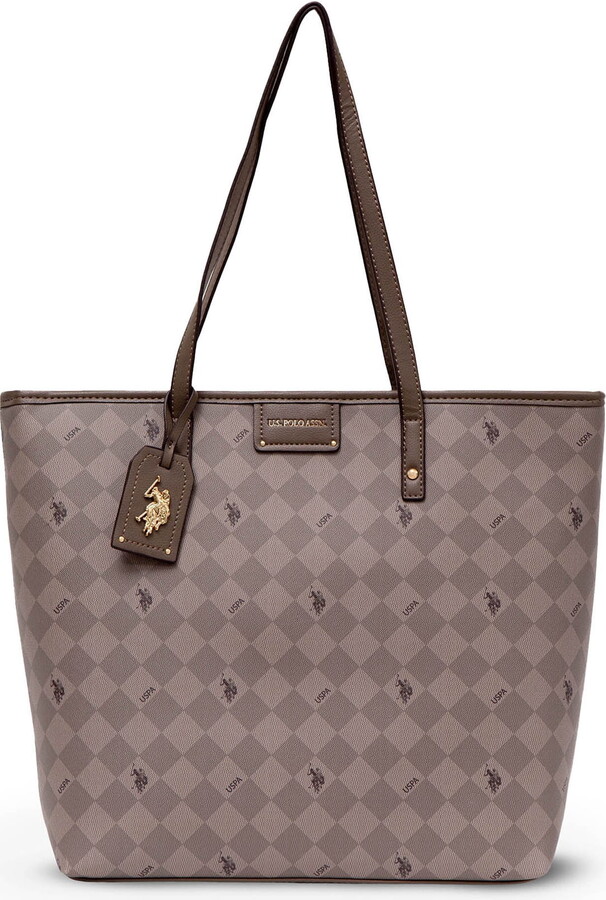 U.S. Polo Assn. Women’s Diamond Signature Tote Bag