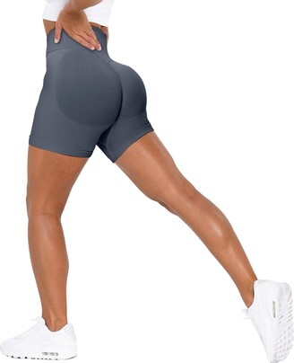 Unthewe Workout Butt Lifting Shorts for Women High Waisted Seamless Gym  Yoga Booty Shorts - ShopStyle