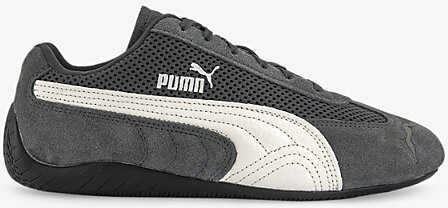 Puma Womens Mesh Dusky Gray Warm Whi Speedcat Og Suede Low-Top Trainers 5.5