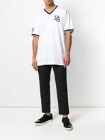 Thumbnail for your product : Dolce & Gabbana patch baseball T-shirt
