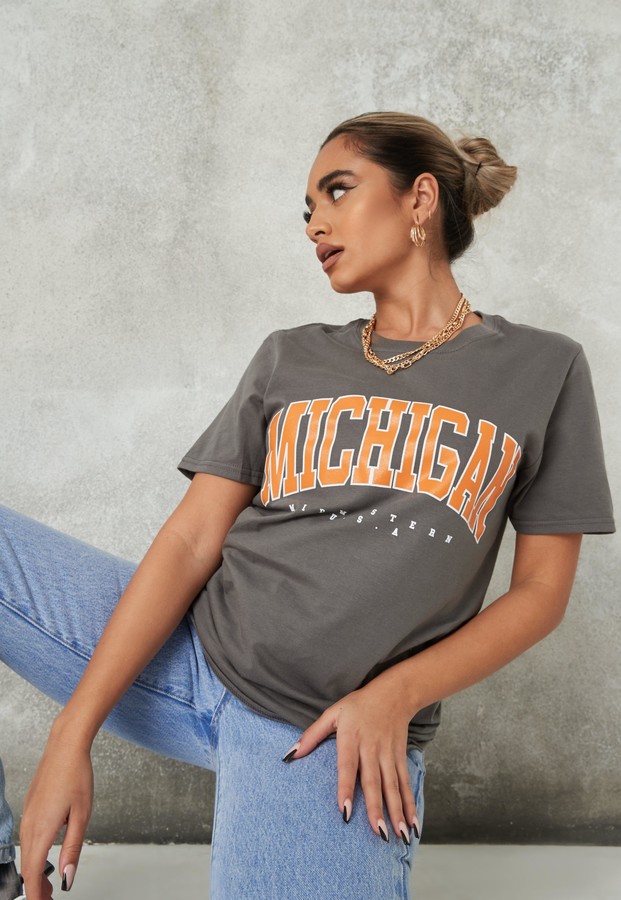 missguided slogan t shirt