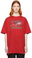 Thumbnail for your product : Vetements Red Car Hotline T-Shirt