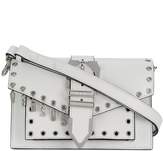 Thumbnail for your product : Versus logo charm buckled crossbody