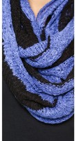 Thumbnail for your product : Paula Bianco Striped Wrap Scarf