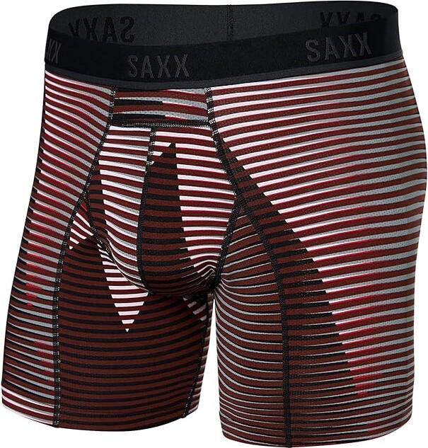 SAXX UNDERWEAR HD Boxer Brief (Optic Mountain/Dark Brick) Men's