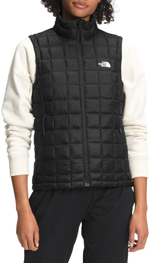 black north face vest womens