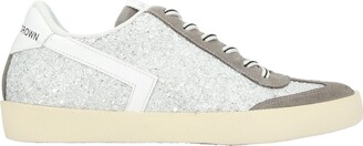 leather crown trainers