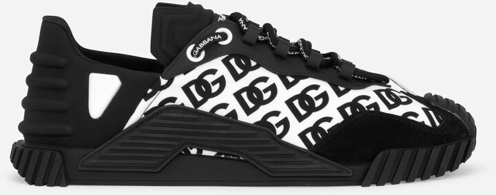 ns1 slip on sneakers in mixed materials