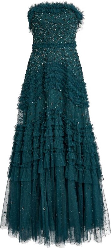 Needle Thread Strapless Maybelle Gown ShopStyle Evening Dresses