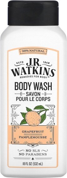 JR Watkins JRWatkinsBodyWash,Grapefruit,18floz(532ml)