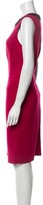 Thumbnail for your product : Jason Wu Crew Neck Knee-Length Dress Red