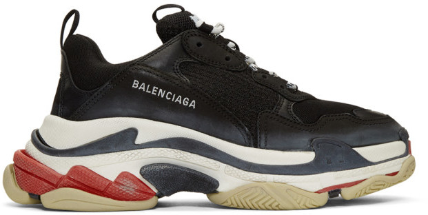 black triple s balenciaga