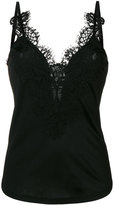 Givenchy - lace trim camisole - women - Soie/Acétate/Viscose - 40