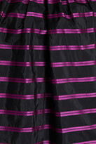 Thumbnail for your product : Marc Jacobs Pussy-bow striped silk-taffeta top