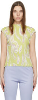 Thumbnail for your product : Pucci Green Farfalle Blouse