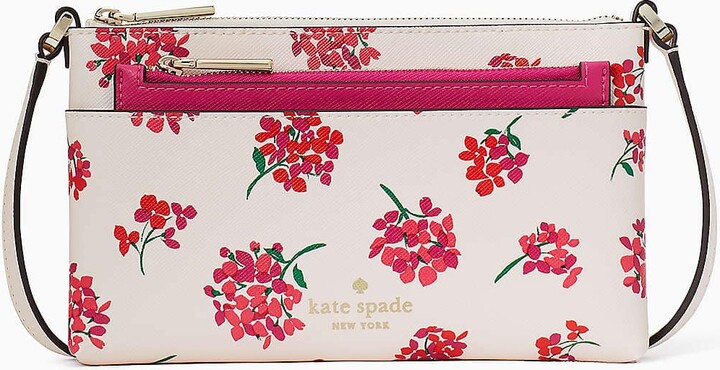 Kate Spade New York Perry Floral Leather Crossbody