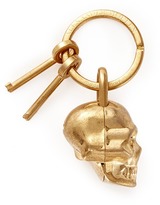 Thumbnail for your product : Alexander McQueen Skull padlock keyring