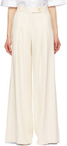 Thumbnail for your product : ANNA QUAN Beige Luka Trousers