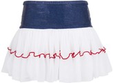 Thumbnail for your product : Pate De Sable Lolita Navy Frill Heart Skirt