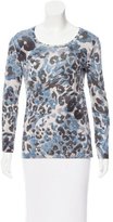 Thumbnail for your product : Piazza Sempione Printed Knit Top