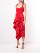 Thumbnail for your product : Rosie Assoulin Ruffle-Front Dress
