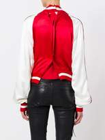 Thumbnail for your product : Unravel Project embroidered bomber jacket
