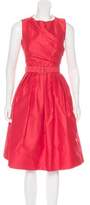 Thumbnail for your product : Andrew Gn Pleated Sleeveless Dress