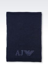 Thumbnail for your product : Armani Jeans Scarf In Wool Blend