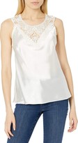 Thumbnail for your product : Cinema Etoile Women's Charmeuse Camisole with Medallion Lace