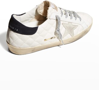 Golden Goose Superstar Quilted Leather Low-Top Sneakers - ShopStyle