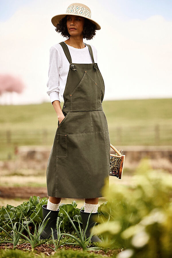 terrain Utility Canvas Overall Dress