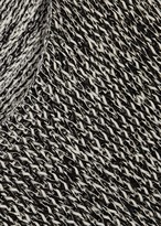 Thumbnail for your product : Eileen Fisher Monochrome Open-knit Cotton Blend Jumper