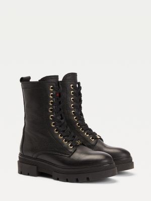 Tommy hilfiger classic rugged lace up boots Clearance