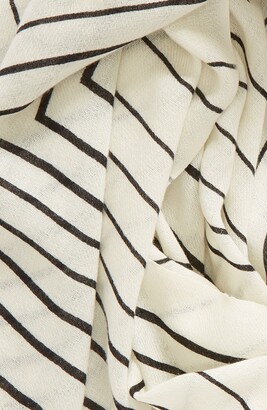 Nordstrom Tissue Print Wool & Cashmere Wrap Scarf