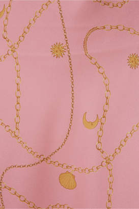 Finders Keepers CHAINS DRESS pink charms