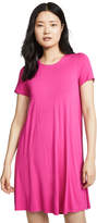 Thumbnail for your product : Three Dots Short Sleeve Crew Neck Dress