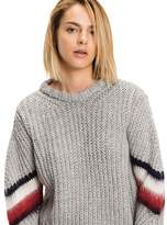 Thumbnail for your product : Tommy Hilfiger Cropped Mohair Stripe Sweater