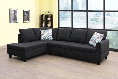 Latitude Run Kleinow Sectional Sofa