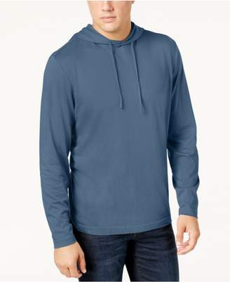 Club Room Men's Jersey Hooded Shirt, Created for Macy's