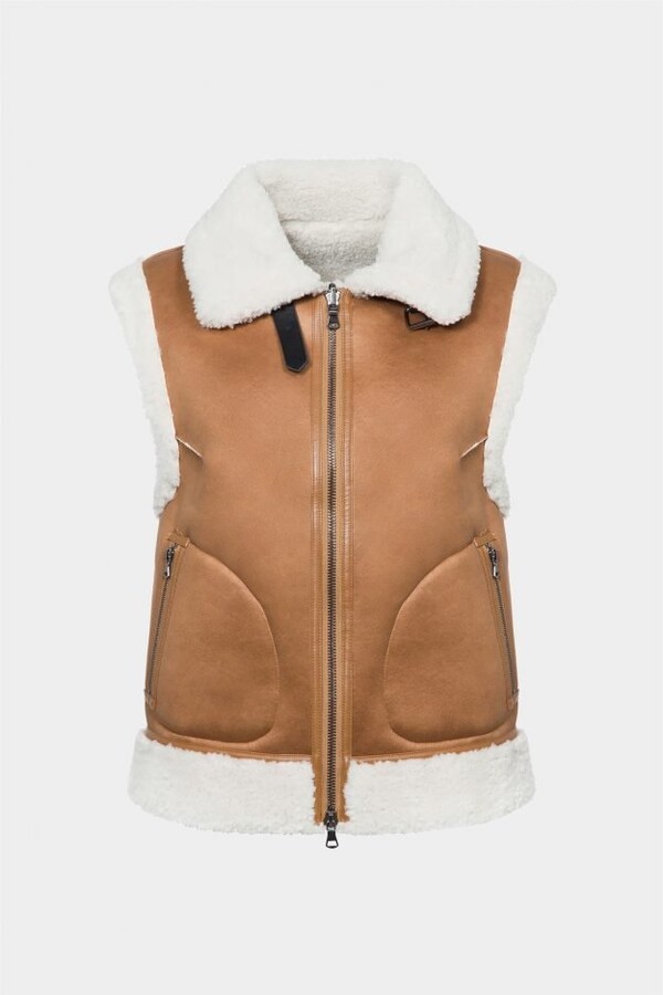 Faux Shearling Leather Jacket | Shop the world's largest 