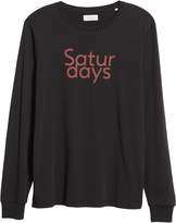 Thumbnail for your product : Saturdays NYC Saturdays Graphic Long Sleeve T-Shirt