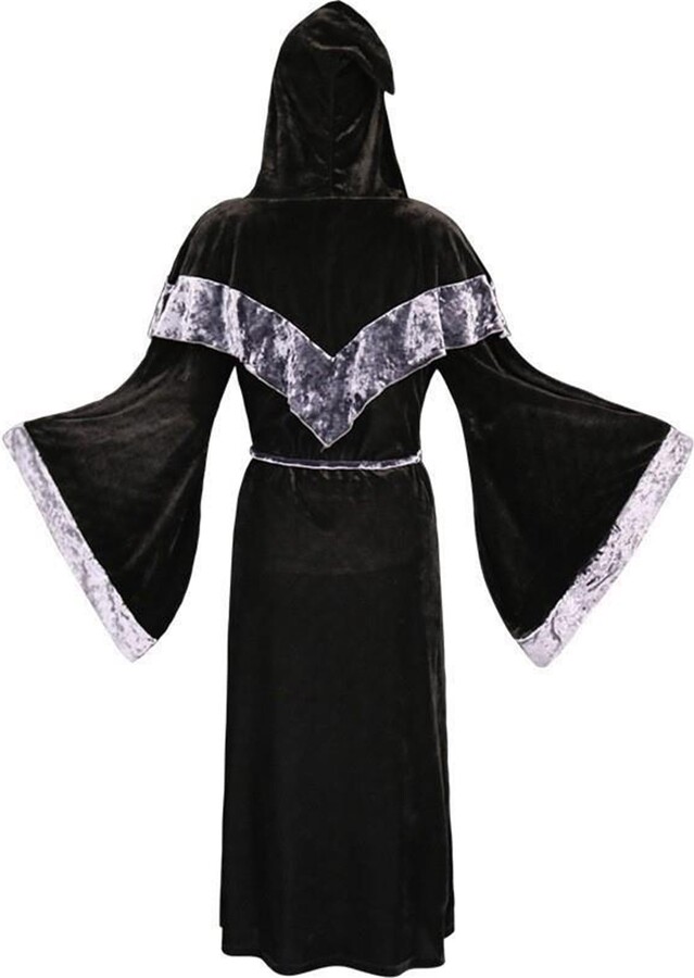 Mymyguoe Costume D'Halloween Pour Femme - Cape En Velours Avec Capuche - Cape D'Halloween - Chaperon Rouge - Manteau Poncho - Cape De Carnaval - Cosplay - Cape Avec Capuche - Costume