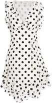 Thumbnail for your product : Zimmermann Ruffled Polka-dot Silk Crepe De Chine Mini Dress