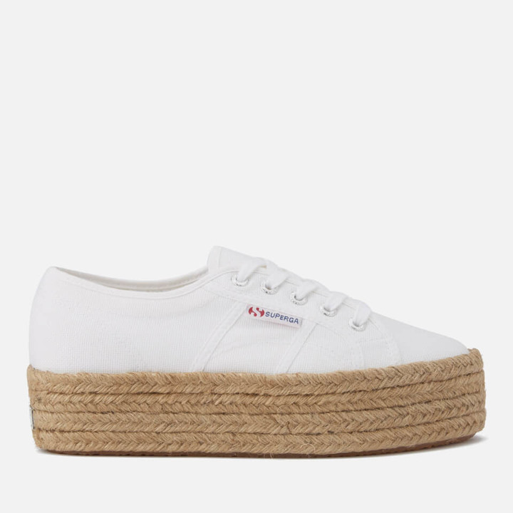 superga espadrille flatform