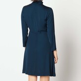 Thumbnail for your product : Sandro Dress with studded bow collar