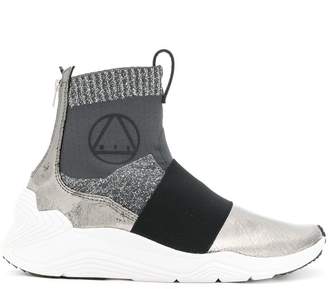 McQ panelled sock sneakers