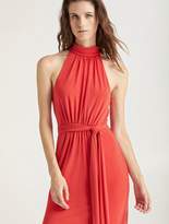 Thumbnail for your product : Halston MOCK NECK JERSEY GOWN