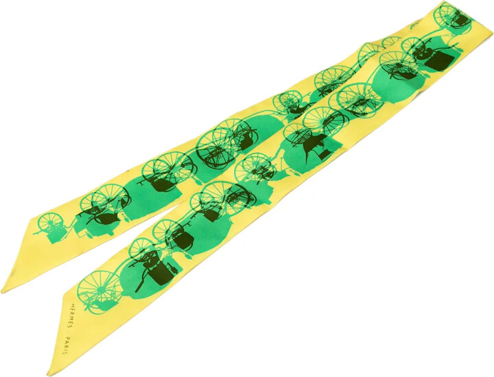 Hermès Pre-Owned 20th Century Rayons X Silk Twilly Scarf scarves