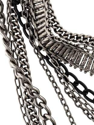 Chanel Cabochon Multistrand Draped Necklace