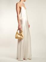 Thumbnail for your product : The Row Double Circle Small Satin Bag - Womens - Gold